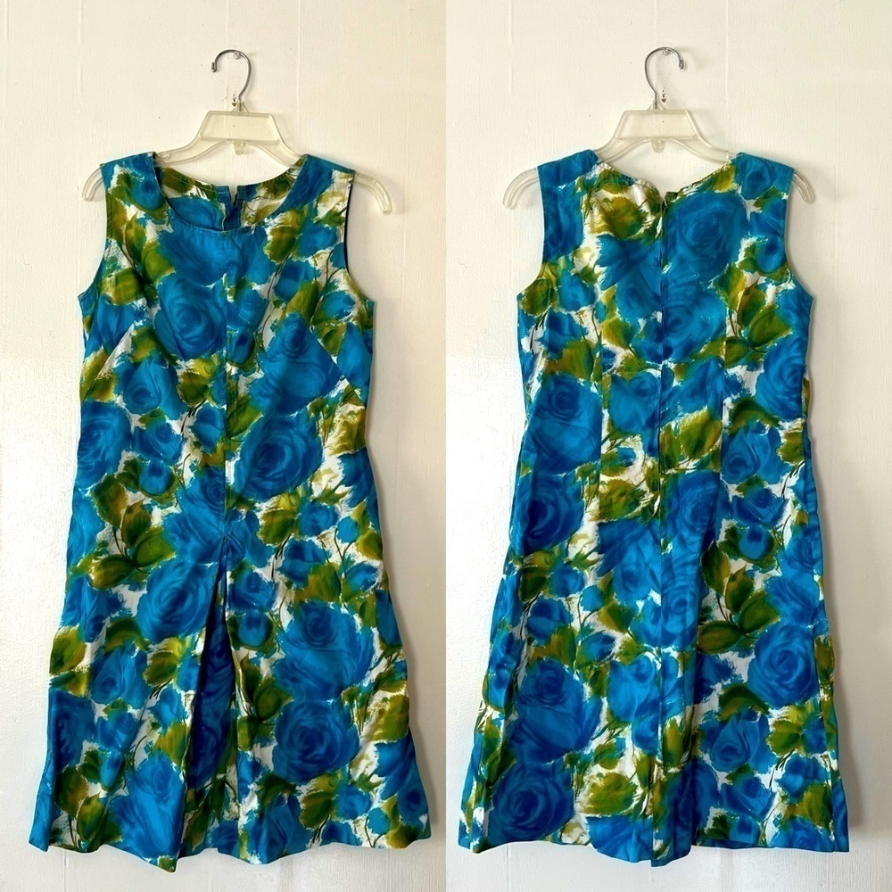 VINTAGE Handmade Hawaiian Shift Dress